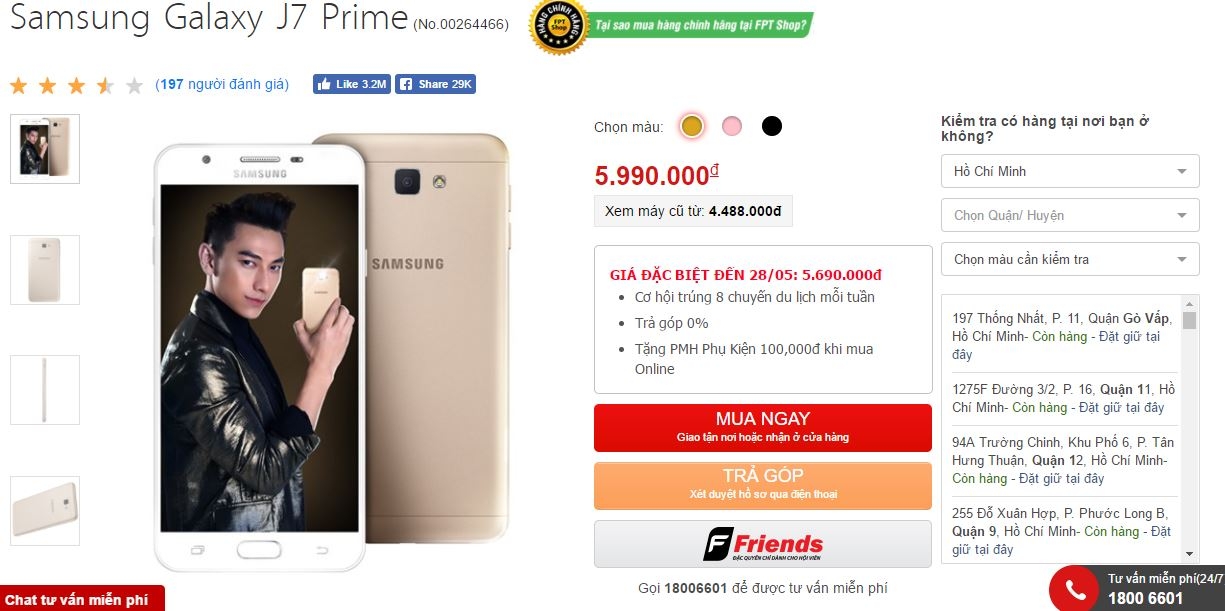 Chiếc smartphone HOT nhất hiện nay trong tầm giá dưới 6 triệu vừa được hạ giá thêm lần nữa