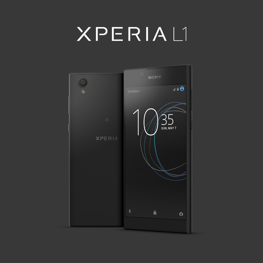 Xperia L1 màn hình 5.5 inch, thiết kế đẹp như Xperia XZ lên kệ