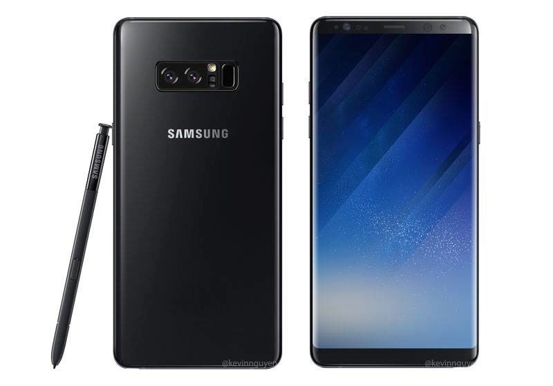 Exynos 8895 cũng là chip xử lý của Galaxy Note 8