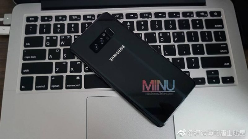 Galaxy Note 8 bất ngờ xuất hiện hình ảnh thực tế cực đẹp, camera kép cùng cảm biến vân tay mặt sau