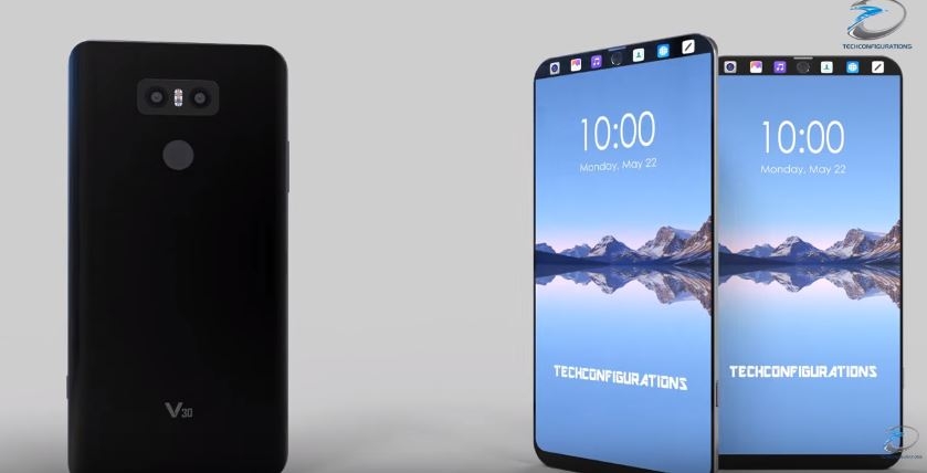 Ngẩn ngơ trước vẻ đẹp của LG V30 2 màn hình cực độc, RAM 6GB, chip Snapdragon 835