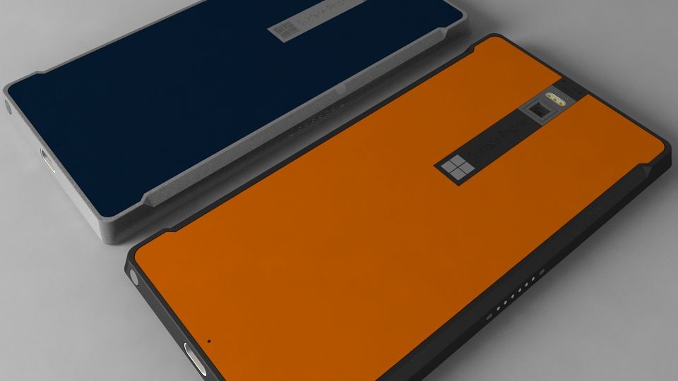 Chiêm ngưỡng Surface Phone với viền cạnh màn hình siêu mỏng, có S Pen, camera Pureview Zeiss 20MP