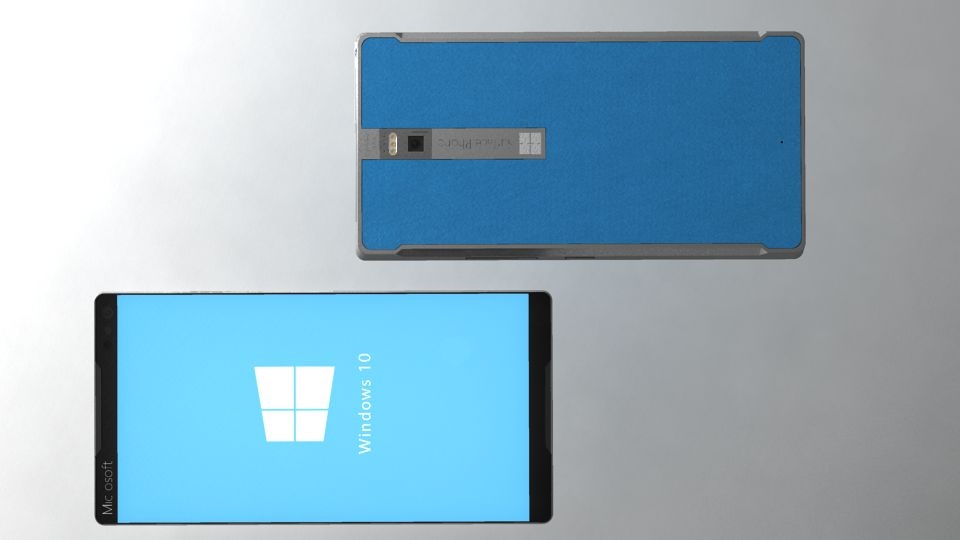 Chiêm ngưỡng Surface Phone với viền cạnh màn hình siêu mỏng, có S Pen, camera Pureview Zeiss 20MP