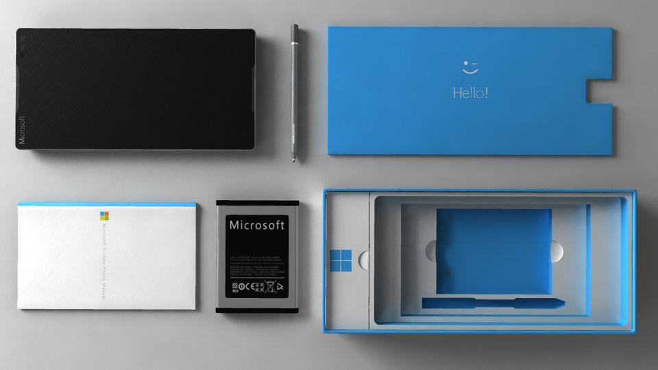 Chiêm ngưỡng Surface Phone với viền cạnh màn hình siêu mỏng, có S Pen, camera Pureview Zeiss 20MP