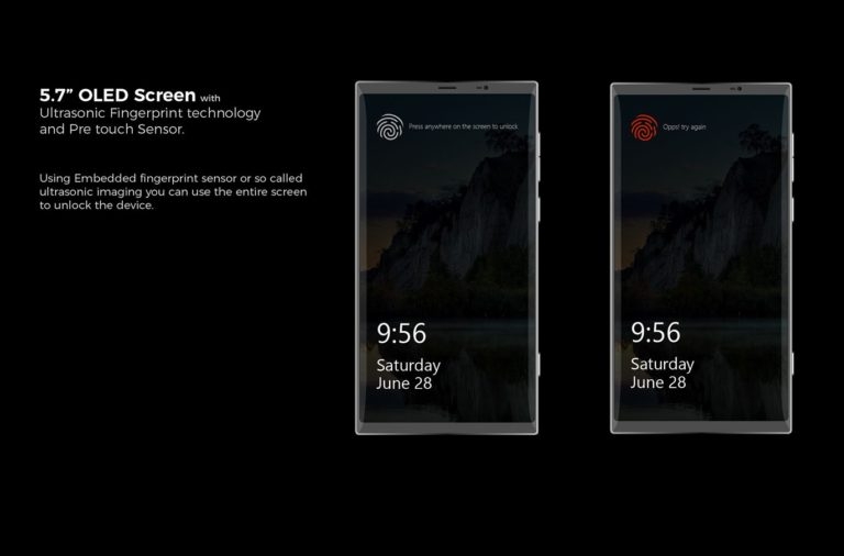 Surface Phone vân tay siêu âm, màn hình cong đẹp thế này thì đến iPhone 8 cũng phải lo lắng Surface Phone vân tay siêu âm, màn hình cong đẹp thế này thì đến iPhone 8 cũng phải lo lắng