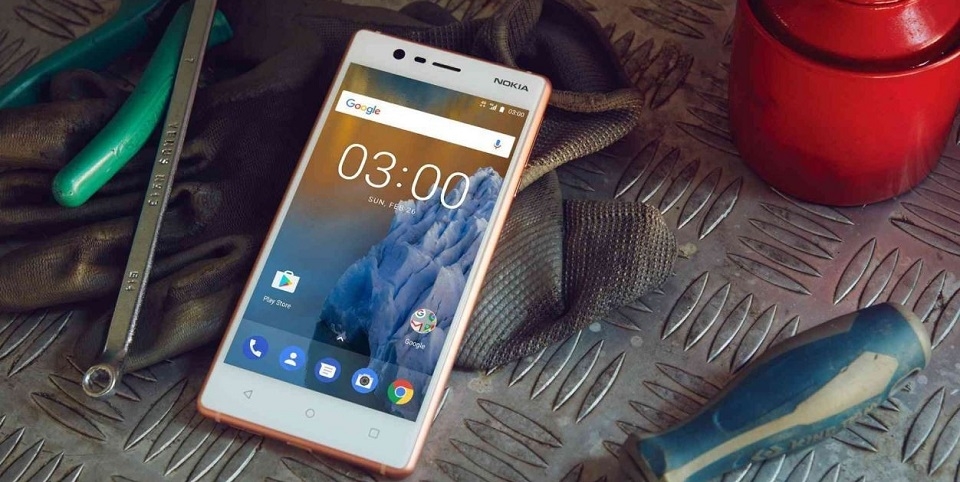 Nokia 3 sắp sửa được lên đời Android 7.1.1