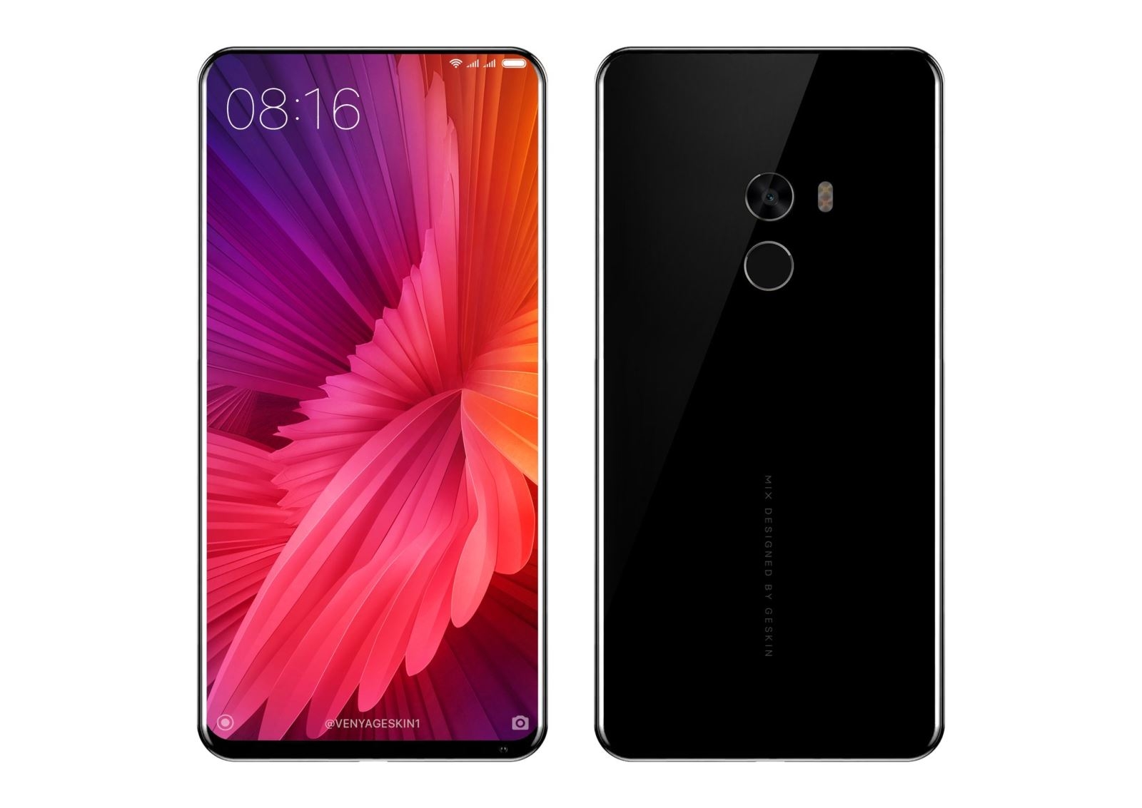 Ngẩn ngơ với vẻ đẹp của Xiaomi Mi MIX 2 vừa xuất hiện