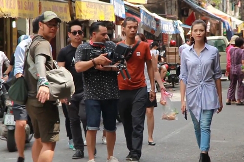 Bphone 2 đang được quay quảng cáo