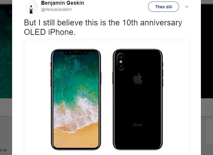 Render iPhone 8 cũ