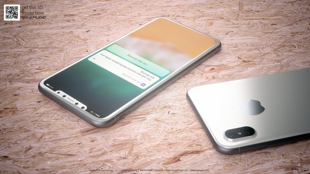iPhone 8 xuất hiện rõ nét với màu trắng tinh khôi