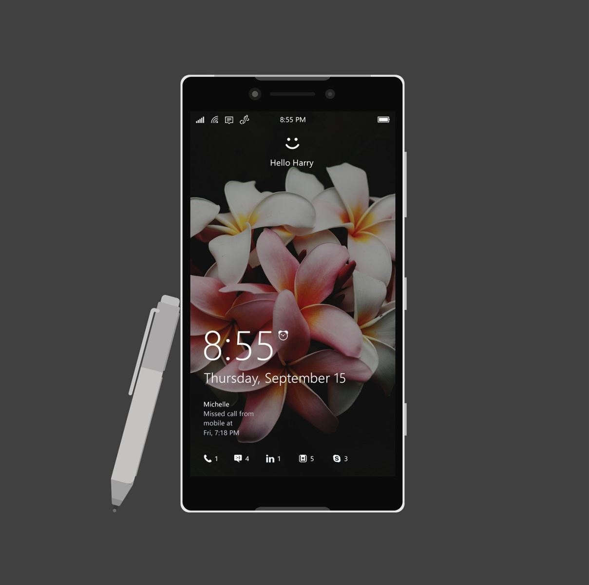 Chiêm ngưỡng mẫu thiết kế Surface Phone lấy ý tưởng từ Surface Pro 4