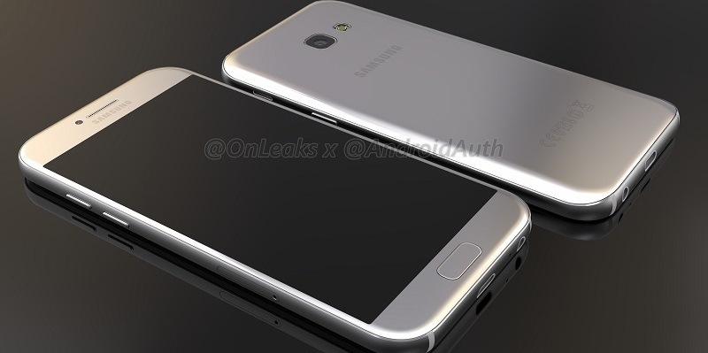 Galaxy A5 2017 lộ ảnh cùng video với thiết kế ấn tượng