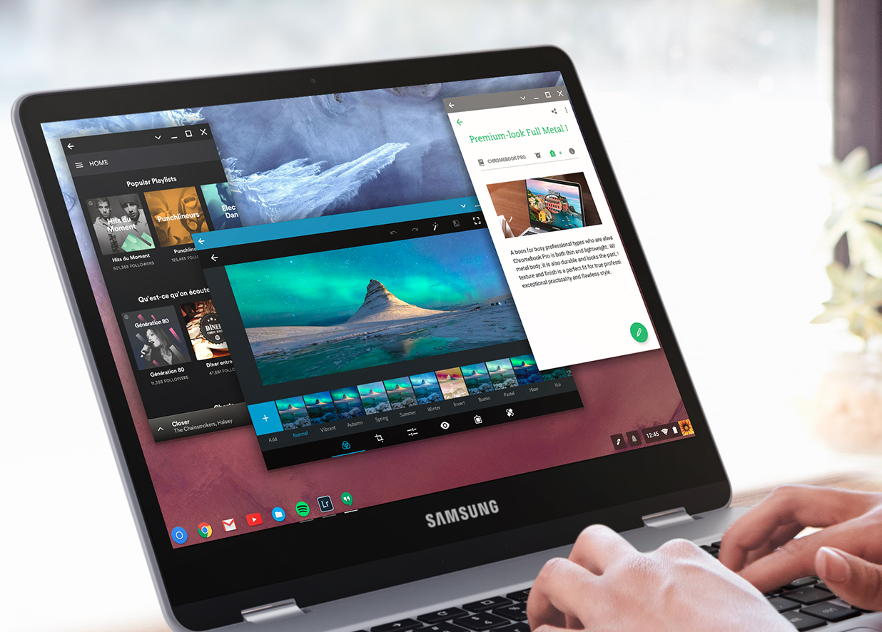 Samsung Chromebook Pro ra mắt với một bút cảm ứng Pen