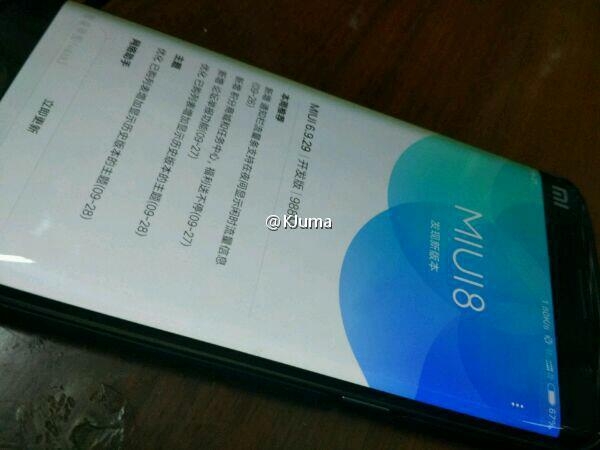 Rò rỉ ảnh thực tế mới chứng minh Mi Note 2 sẽ có màn hình cong 2 cạnh