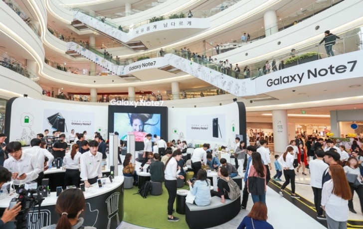 Samsung bắt đầu đưa Galaxy Note 7 trở lại nhiều thị trường trên thế giới