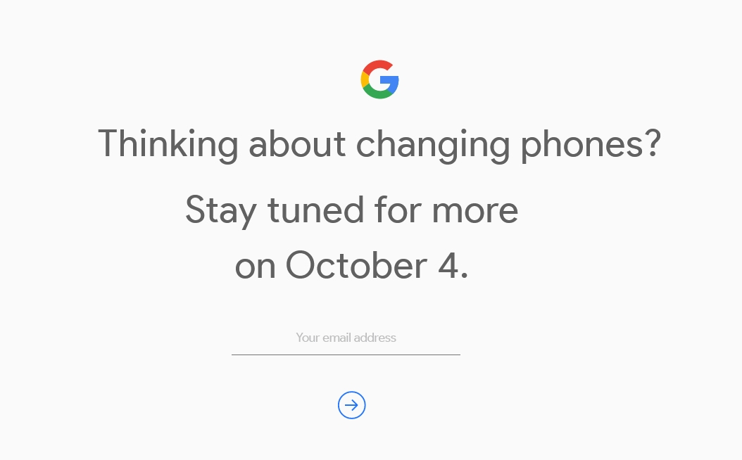 Bộ đôi flagship Google Pixel 2 và Pixel 2 XL sẽ ra mắt vào ngày 4/10 tới