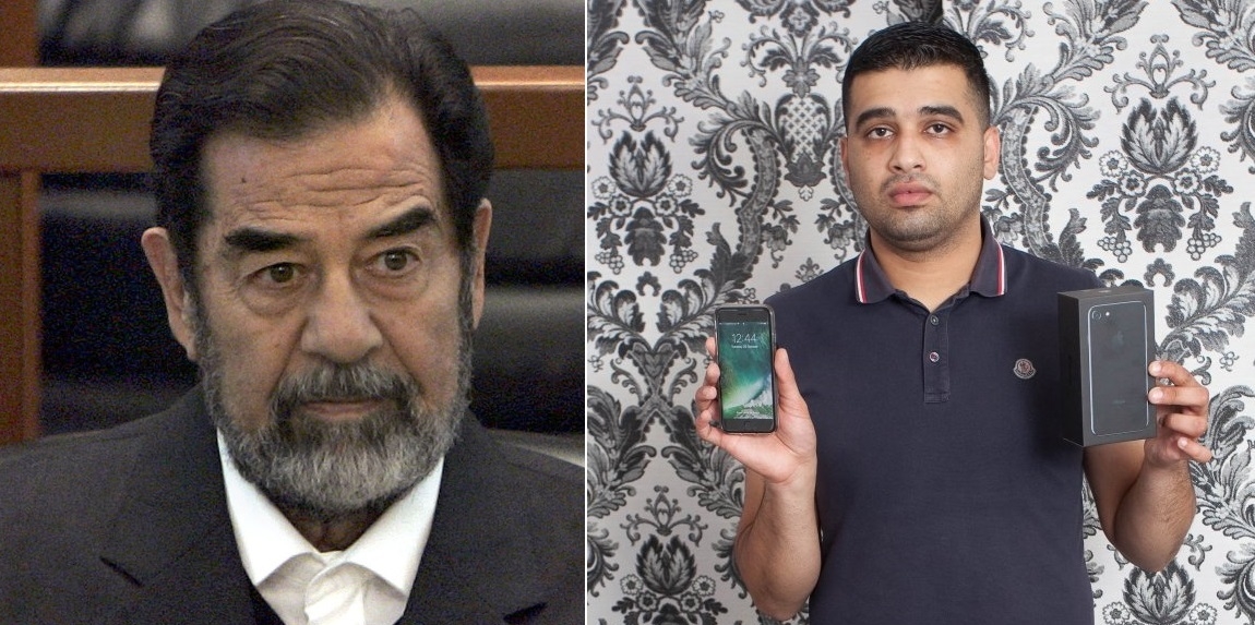 Thanh niên mua iPhone 7 không được hoàn tiền vì bị nhầm... Saddam Hussein Thanh niên mua iPhone 7 không được hoàn tiền vì bị nhầm... Saddam Hussein
