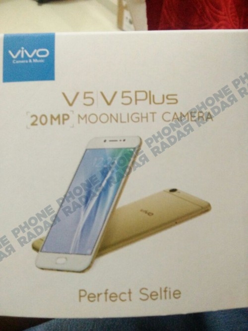 OPPO F1s chưa là gì đâu, Vivo V5 và V5 Plus có camera selfie lên tới 20MP