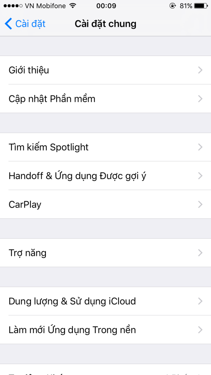 Hướng dẫn cân chỉnh màu sắc màn hình trên iOS 10