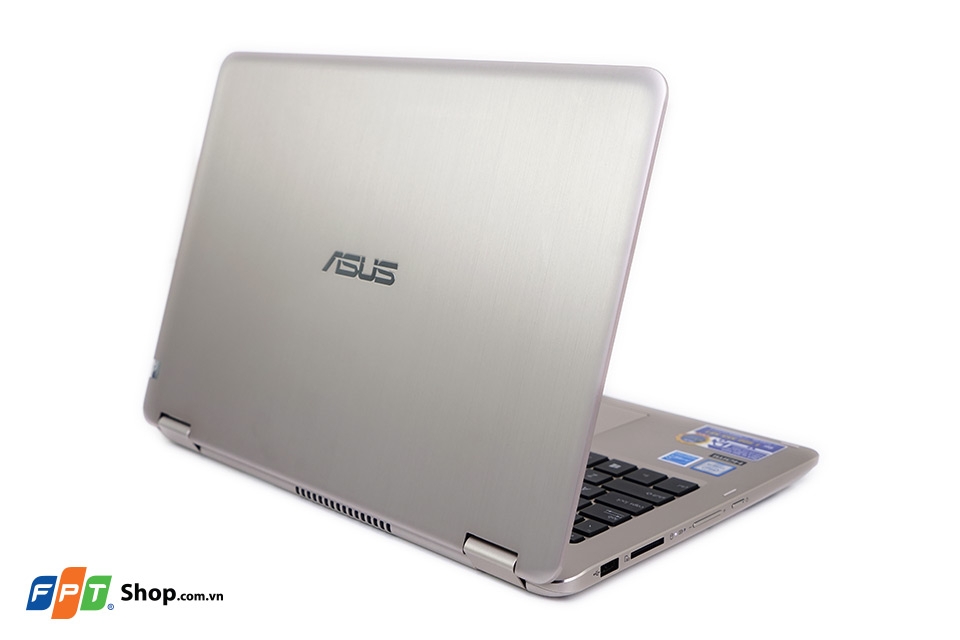 ASUS VivoBook Flip TP301UA có thiết kế nhôm xước phay