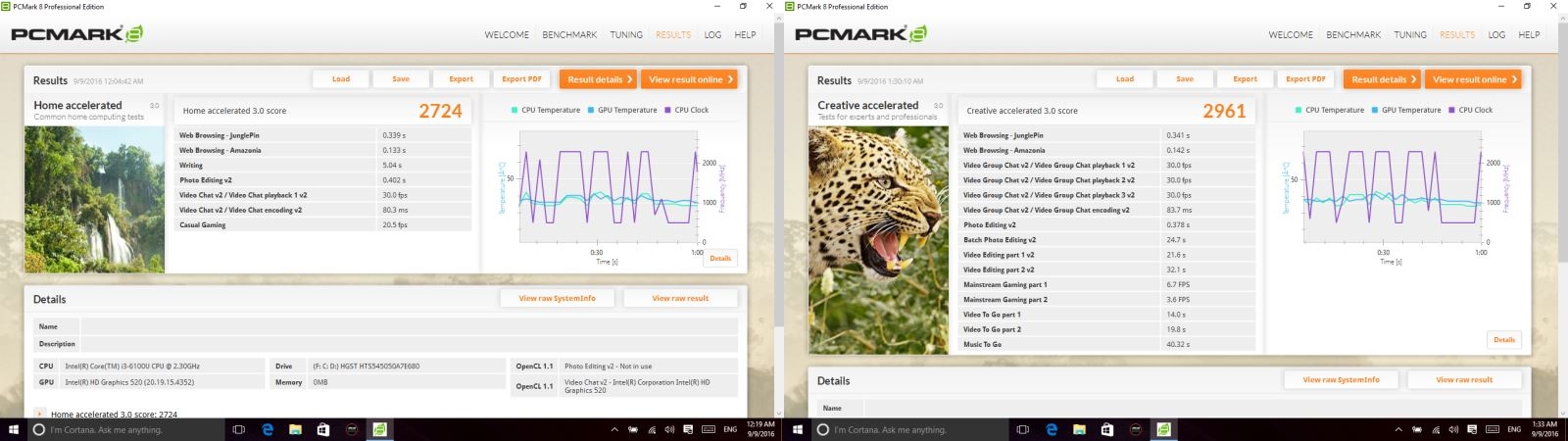 Phần mềm PCMark 8