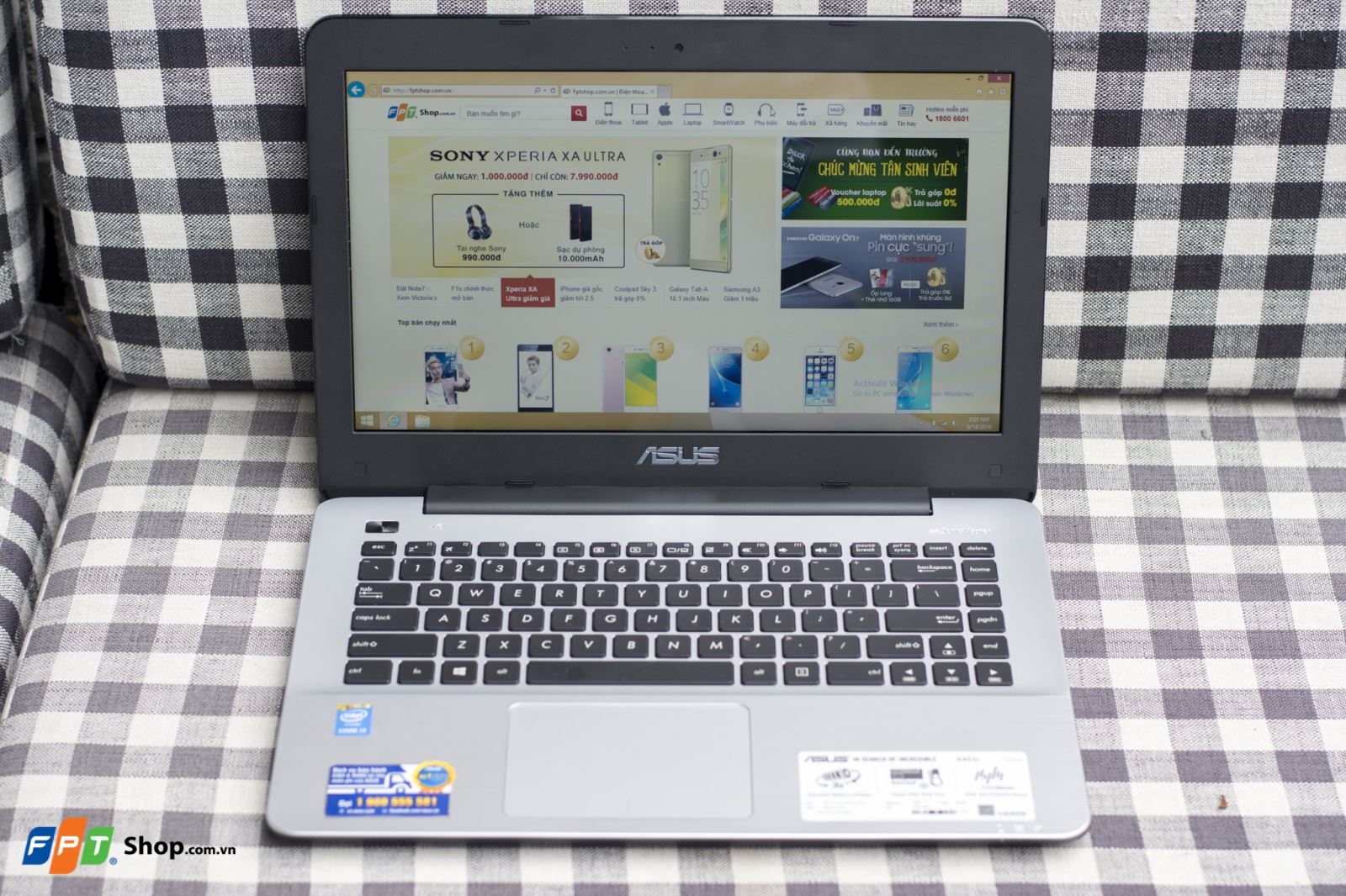 Đánh giá ASUS X455LA-WX470D: Cứng cáp, hiệu năng đủ dùng