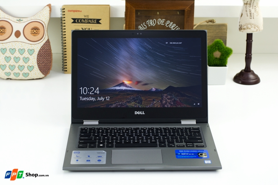 Trên tay nhanh Dell Inspiron 13-5368: Xoay gập 360 độ Trên tay nhanh Dell Inspiron 13-5368: Xoay gập 360 độ