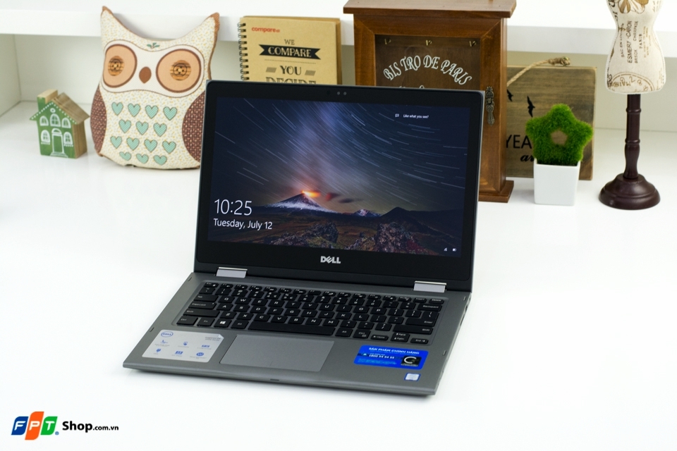 Trên tay nhanh Dell Inspiron 13-5368: Xoay gập 360 độ Trên tay nhanh Dell Inspiron 13-5368: Xoay gập 360 độ