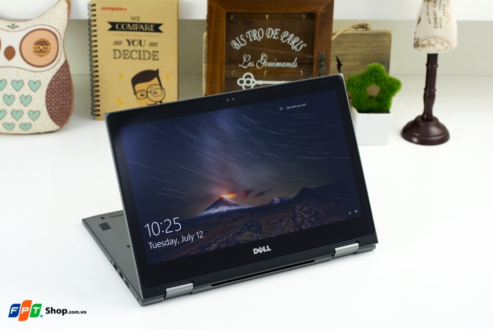 Trên tay nhanh Dell Inspiron 13-5368: Xoay gập 360 độ Trên tay nhanh Dell Inspiron 13-5368: Xoay gập 360 độ