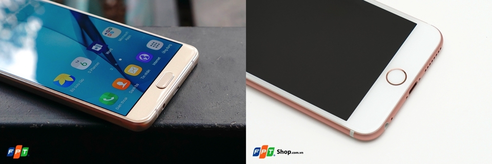 Galaxy A9 Pro vượt trội hẵn so với iPhone 6s plus