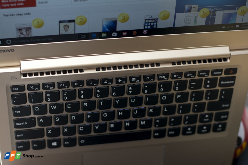 Trên tay Lenovo ideapad 710S: Gợi cảm từng đường nét