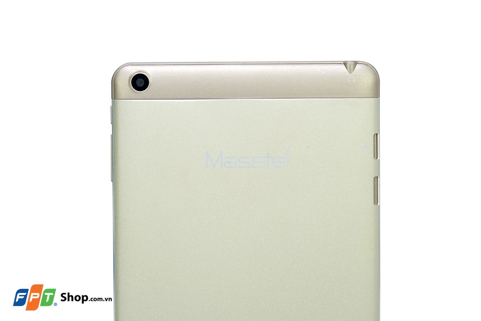 Phía trên mặt lưng của Masstel Tab 825
