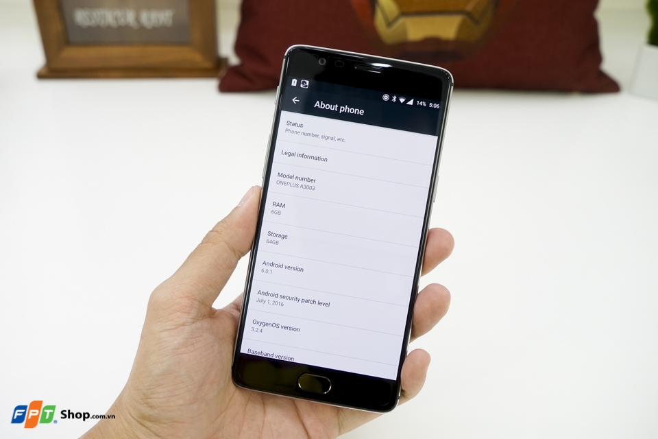 OnePlus 3 chạy Oxygen OS 3.2.4