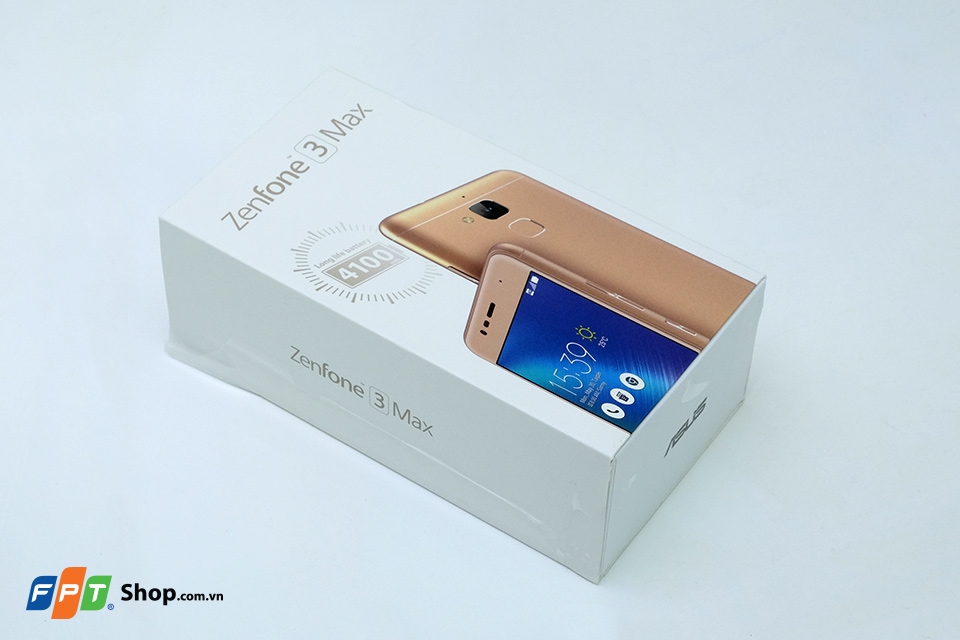 Hộp của ASUS Zenfone 3 Max