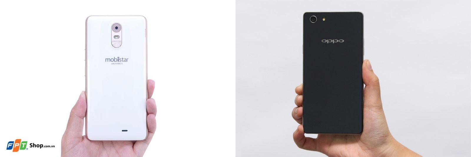 Có thiết kế đều bằng nhựa, nhưng Mobiistar LAI Zumbo S nhìn tinh tế hơn so với OPPO Neo 7