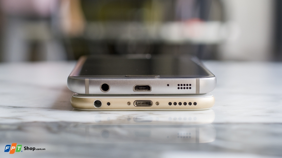 Thiết kế Samsung Galaxy S7 và iPhone 6: Long tranh hổ đấu