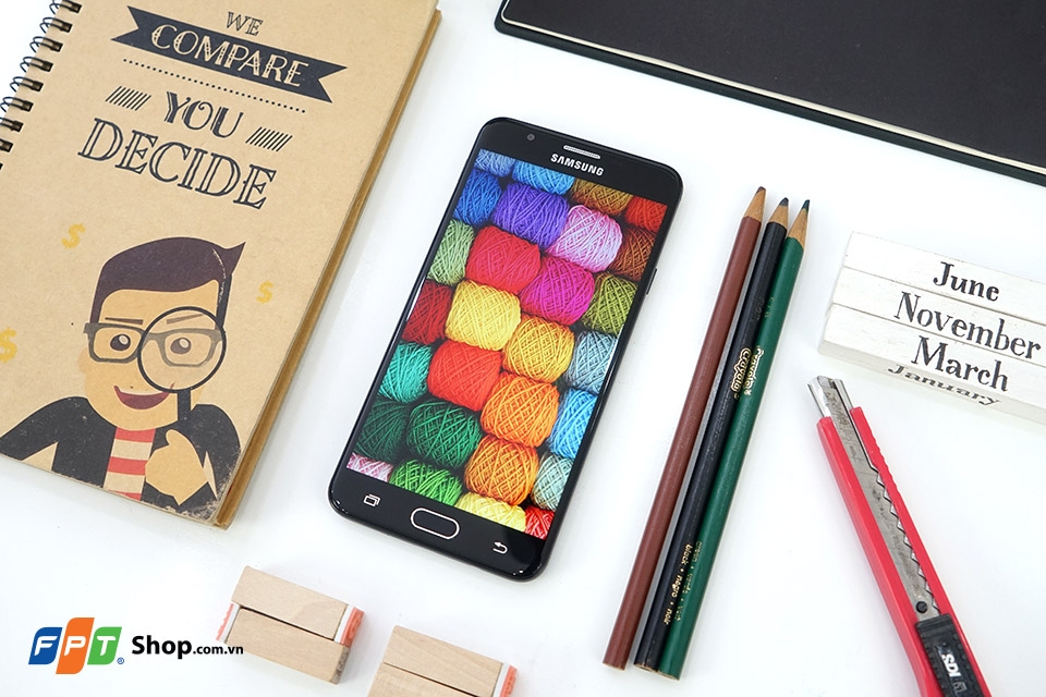 Samsung Galaxy J7 Prime sở hữu viên pin dung lượng lớn 3300mAh