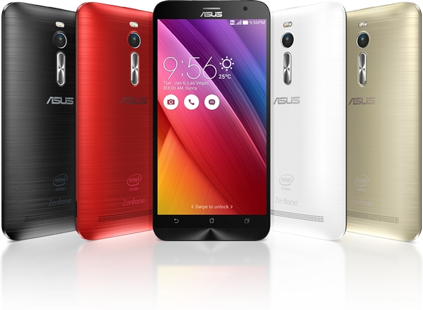 ASUS Zenfone 2 có thiết kế khá đẹp và màn hình lớn