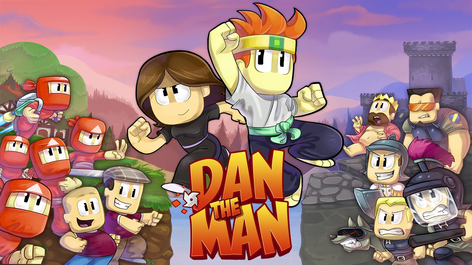 Top 4 game miễn phí mới cho Android Game Dan The Man