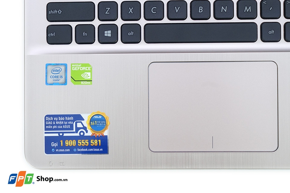 Trên tay ASUS VivoBook Max X541UV: Cứng cáp, đẹp và nhẹ Touchpad của ASUS VivoBook Max X541UV khá tốt