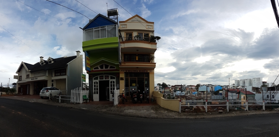 Chụp Panorama con đường Chụp Panorama con đường