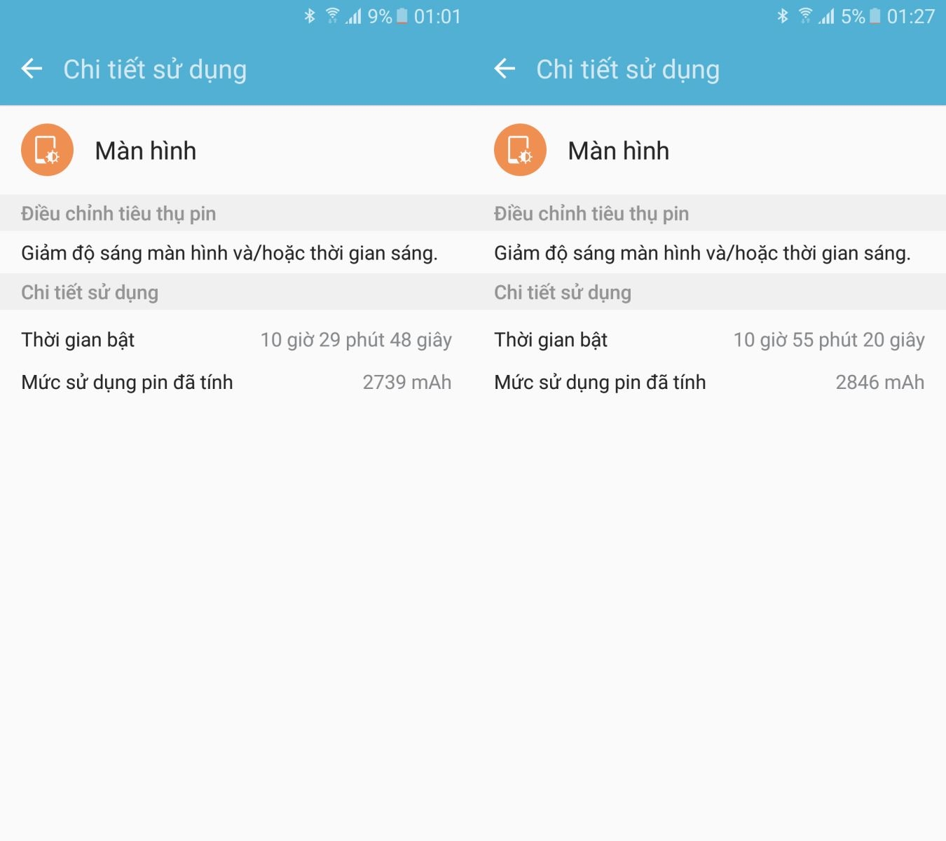 Thời lượng pin Galaxy J7 Prime 4