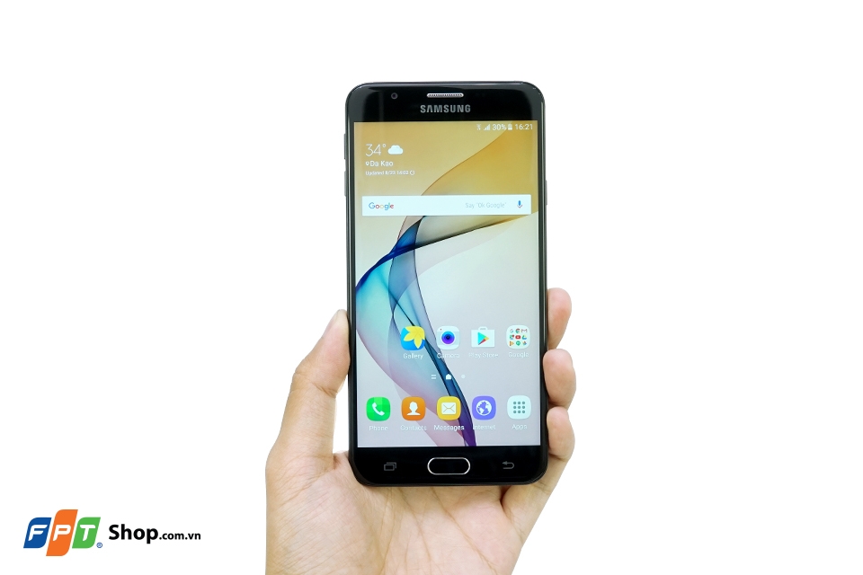 Mở hộp Mặt trước Galaxy J7 Prime