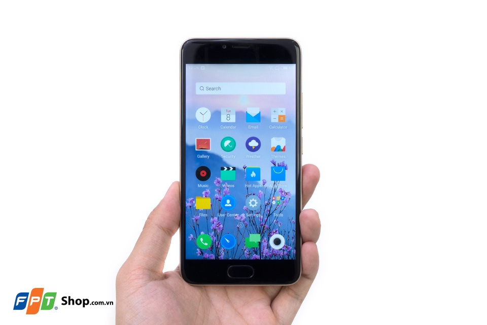 Mặt trước của Meizu M5 Mặt trước của Meizu M5