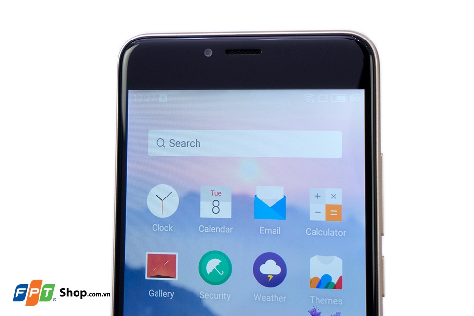 Phía trên màn hình Meizu M5 Phía trên màn hình Meizu M5