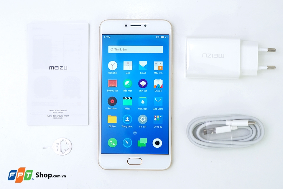 Bên trong hộp Meizu MX6 Bên trong hộp Meizu MX6