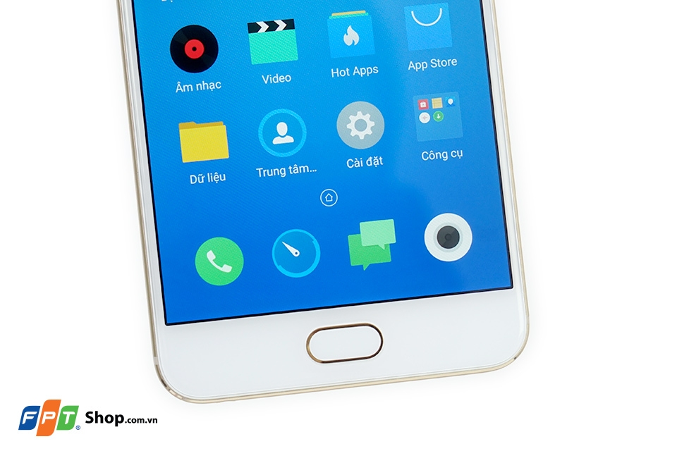 Phía dưới màn hình Meizu MX6 Phía dưới màn hình Meizu MX6