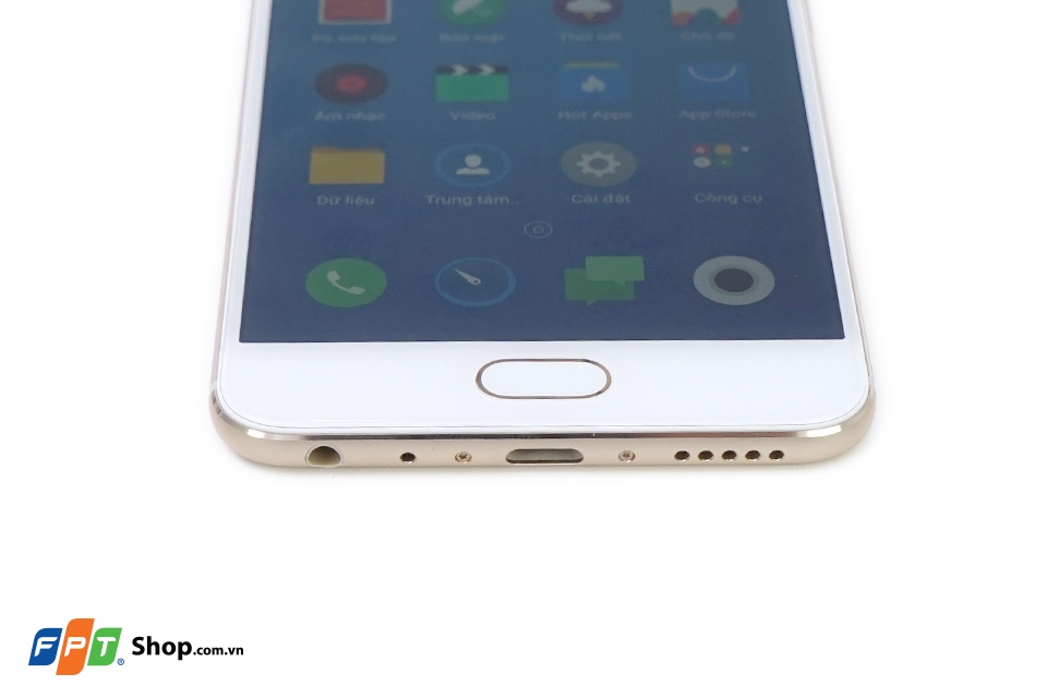 Cạnh dưới của Meizu MX6 Cạnh dưới của Meizu MX6