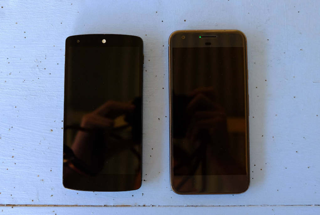 Google Pixel và Nexus 5