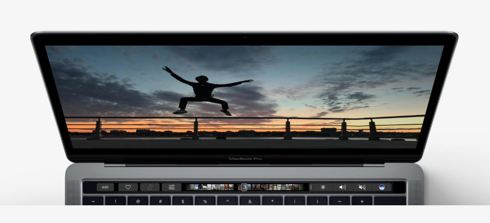 Touch Bar dùng để xem ảnh